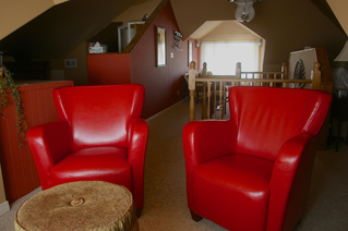 Stonewater The Loft bedroom bed and breakfast